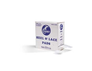 Cramer Heel and Lace Pads - Case of 4 (2 Rolls of 1,000 per Box - 200 Pads)
