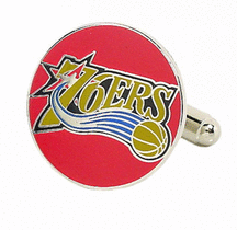 Philadelphia 76ers NBA Executive Cuff Links - 1 Pair