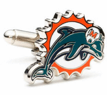 Miami Dolphins NFL Executive Cuff Links - 1 Pair
