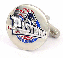 Detroit Pistons NBA Executive Cuff Links - 1 Pair