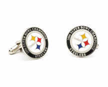 Pittsburgh Steelers Super Bowl Champions NFL Executive Cuff Links - 1 Pair