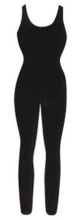 Adult Black Tank Unitard
