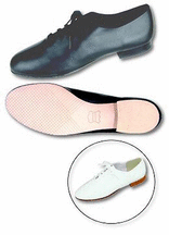 Youth White 'Jazz Tap' Tap Shoes