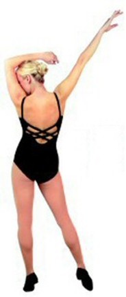 Adult Lattice Back Camisole Leotard

