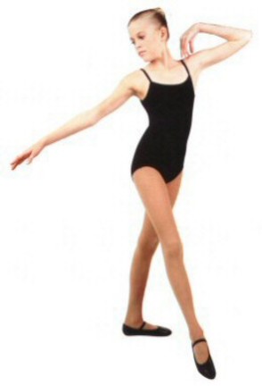 Children's Camisole Leotard with Standard Back
