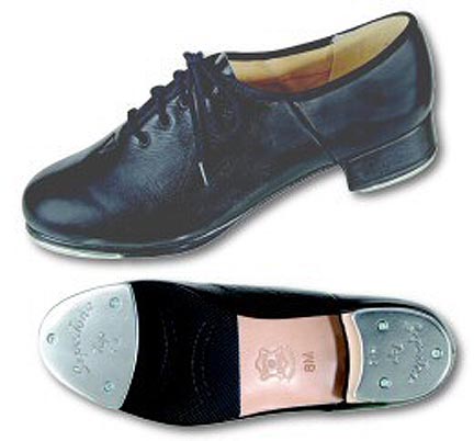 Adult Black Slammer Tap Shoes
