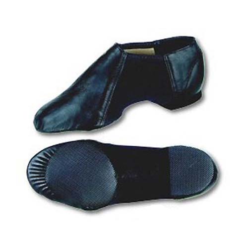 Adult Black Ankle Bootie Jazz Shoes
