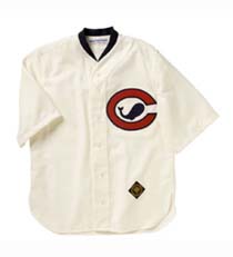 1915 Chicago Whales Home Authentic Flannel Throwback Jersey

