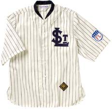 1914 St. Louis Terriers Home Authentic Flannel Throwback Jersey (Sizes 3XL - 5XL) from Ebbets Field Flannel
