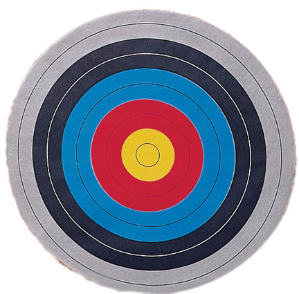 "36 Round Skirted Slip-on GlassFlex� Archery Target Face"

