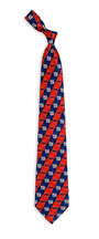 New York Giants NFL Pattern All Silk Tie