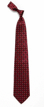 Oklahoma Sooners Woven 1 All Silk Adult Tie From Eagle Wings