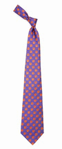 Clemson Tigers Woven 1 All Silk Adult Tie From Eagle Wings