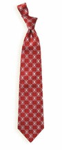 Ohio State Buckeyes Woven 1 All Silk Adult Tie From Eagle Wings
