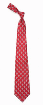 Texas Tech Red Raiders Woven 1 All Silk Adult Tie From Eagle Wings