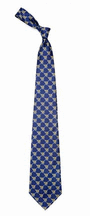 West Virginia Mountaineers Woven 1 All Silk Adult Tie From Eagle Wings
