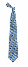 North Carolina Tar Heels Pattern 1 All Silk Adult Tie From Eagle Wings