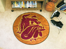 Minnesota (Duluth) Bulldogs 29" Round Basketball Mat