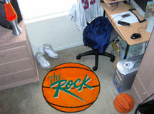 Slippery Rock University 29" Round Basketball Mat