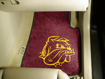 Minnesota (Duluth) Bulldogs 27" x 18" 2 Piece Car Floor Mat Set