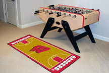 Wisconsin Badgers 30" x 72" Basketball Court Runner