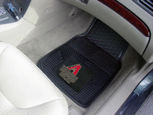 Arizona Diamondbacks 18" x 27" Heavy Duty 2-Piece Vinyl Car Mat Set
