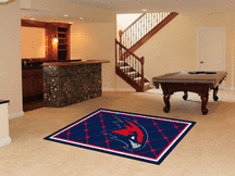 Atlanta Hawks 5 x 8 Area Rug