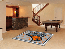 Charlotte Bobcats 5 x 8 Area Rug
