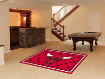 Chicago Bulls 5 x 8 Area Rug