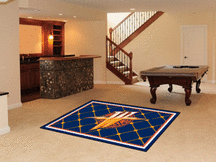 Golden State Warriors 5 x 8 Area Rug