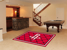 Houston Rockets 5 x 8 Area Rug