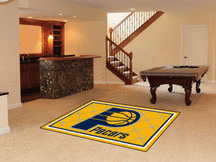 Indiana Pacers 5 x 8 Area Rug