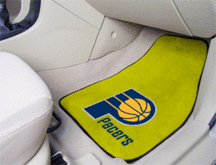 Indiana Pacers 18" x 27" 2 Piece Car Floor Mat