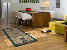 Milwaukee Bucks 29.5" x 54" Basketball Court Runner