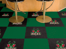 Milwaukee Bucks 18" x 18" Carpet Tiles (Box of 20)