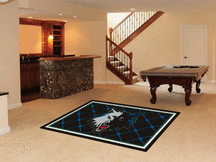 Minnesota Timberwolves 5 x 8 Area Rug
