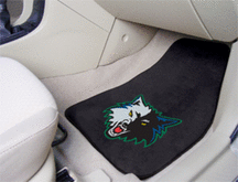Minnesota Timberwolves 18" x 27" 2 Piece Car Floor Mat
