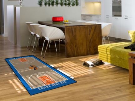 Online Sports : New York Knicks 29.5 x 54 Basketball Court Runner : NBA 