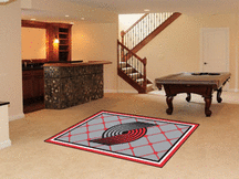Portland Trail Blazers 5 x 8 Area Rug