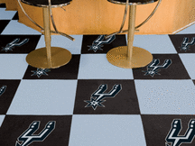 San Antonio Spurs 18 x 18 Carpet Tiles Box of 20