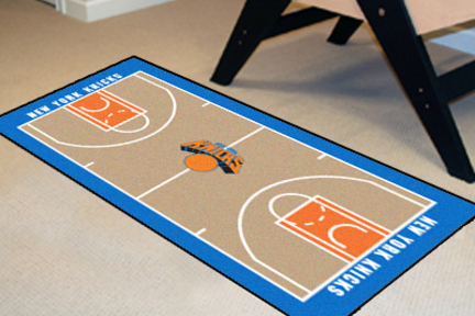 New York Knicks 24 x 44 Basketball Court Runner