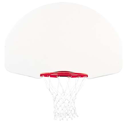 35 x 54 Fan-Shaped Steel Basketball Backboard from Gared (1266)
