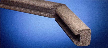 CE Rubber Cushion Edge for Rectangular Basketball Backboard from Gared - Pair of Cushions
