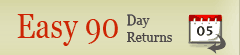 Easy 90 Day Returns