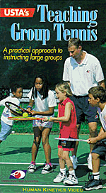 USTA's Teaching Group Tennis Video (Copyright 1998)