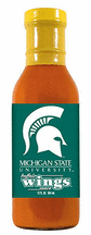 12 oz. Michigan State Spartans Buffalo Wing Sauce - Set of 4 Bottles Picture