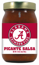 16 oz. Alabama Crimson Tide Picante Salsa - Set of 4 Jars