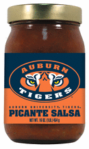 16 oz. Auburn Tigers Picante Salsa - Set of 4 Jars