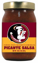 16 oz. Florida State Seminoles Picante Salsa - Set of 4 Jars