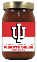 16 oz. Indiana Hoosiers Picante Salsa - Set of 4 Jars